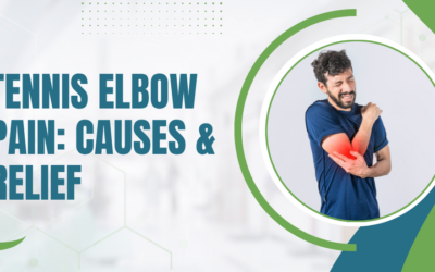Why does my elbow hurt only when I play tennis or badminton?