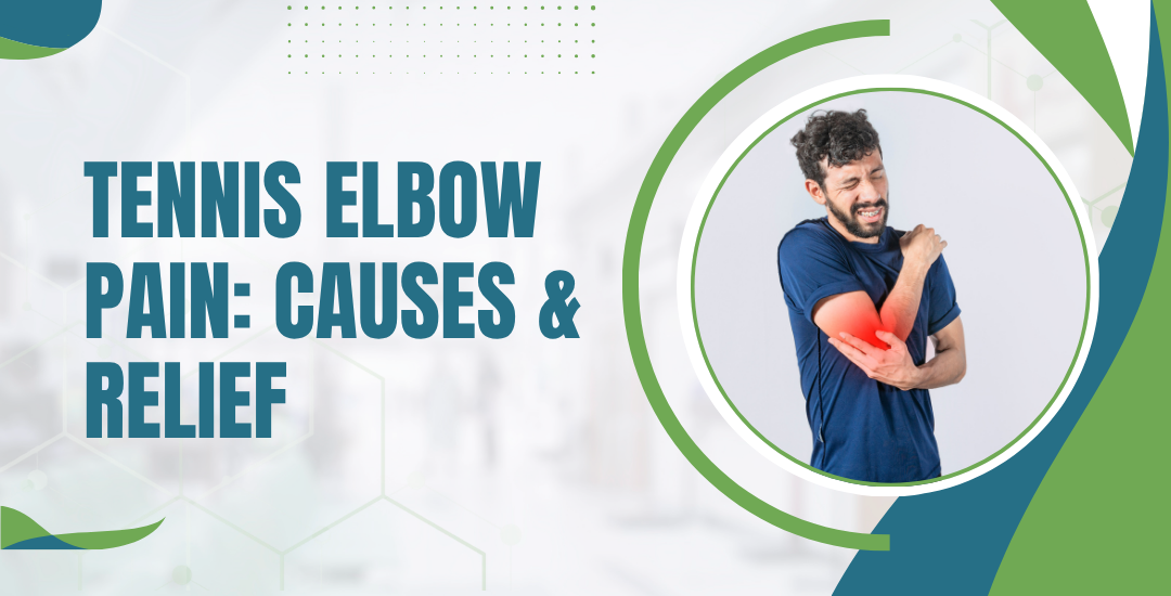 Why does my elbow hurt only when I play tennis or badminton?